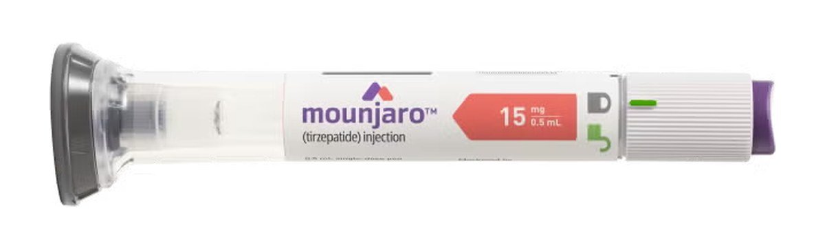 Mounjaro single-dose auto-injector pen